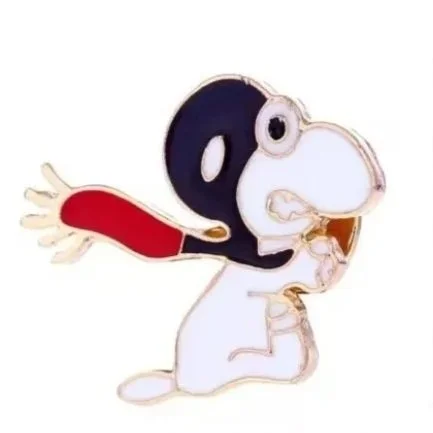 Épinglette émaillée Snoopy aviator pin