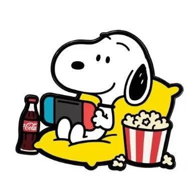 Épinglette émaillée Snoopy joue à la Wii