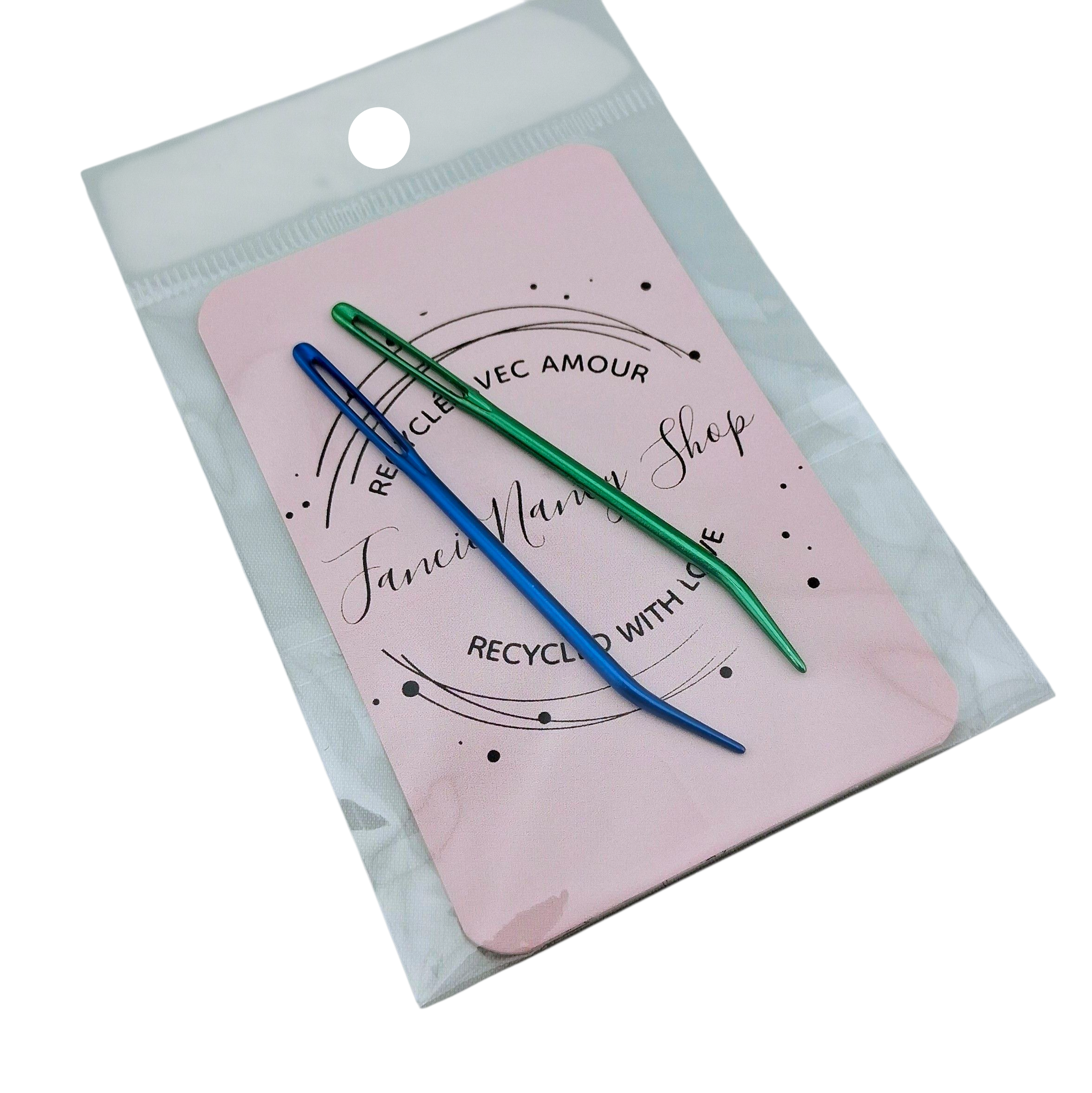 Aiguilles à tapisserie courbées en aluminium (ensemble de 2)