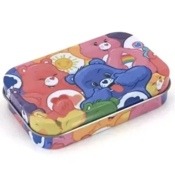 Boîte métallique compacte à charnière Calinours Care Bears tin box