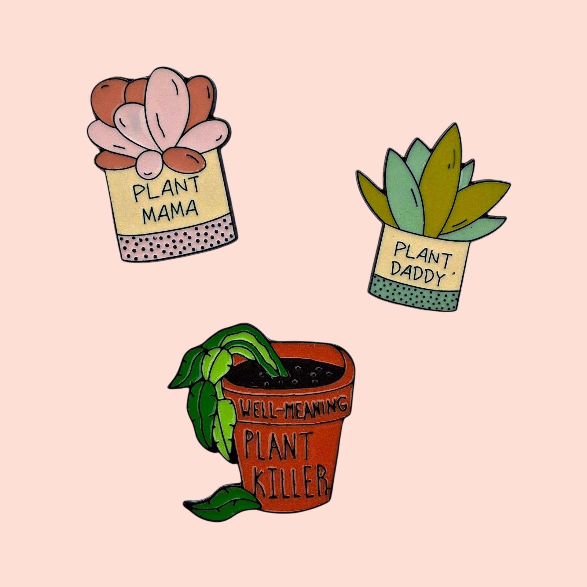 Aimants à aiguilles - Fleurs et plantes