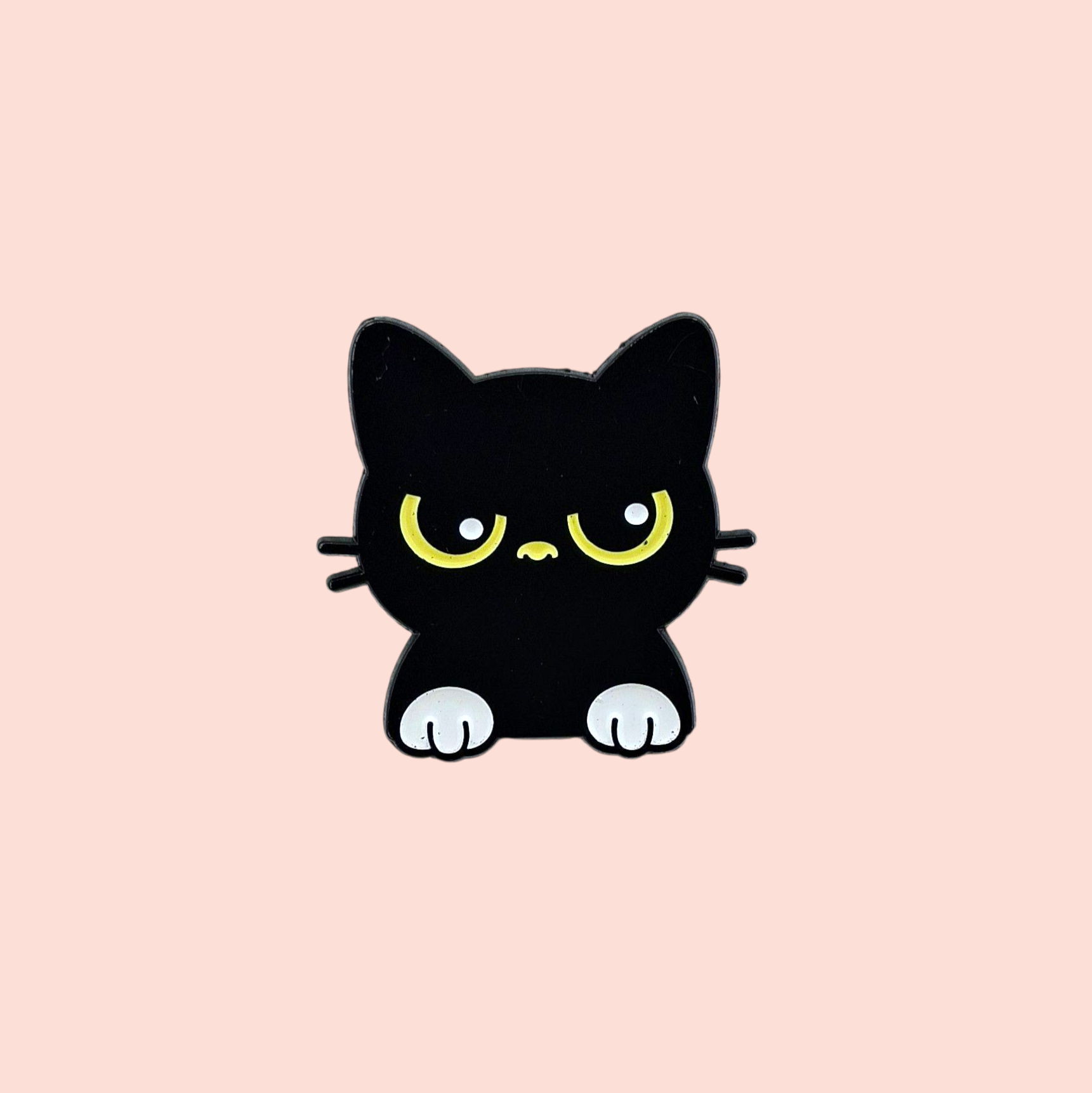 Aimant à aiguilles chat maussade gloomy cat needle minder