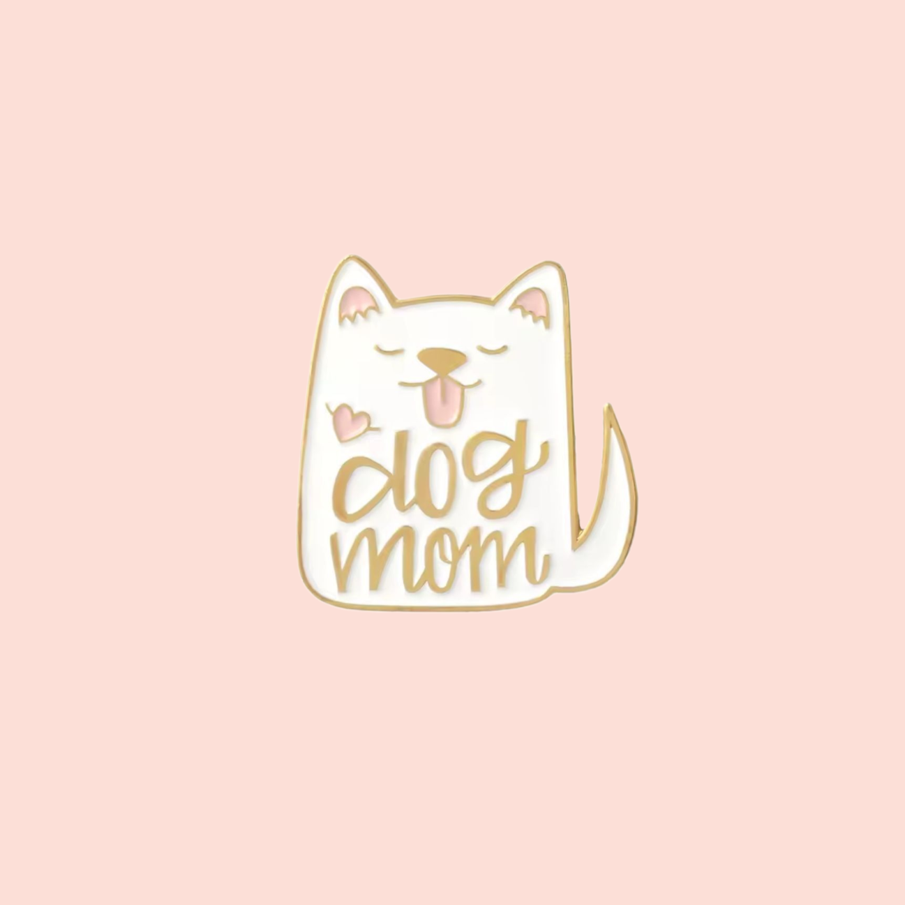 Épinglette émaillée Dog mom