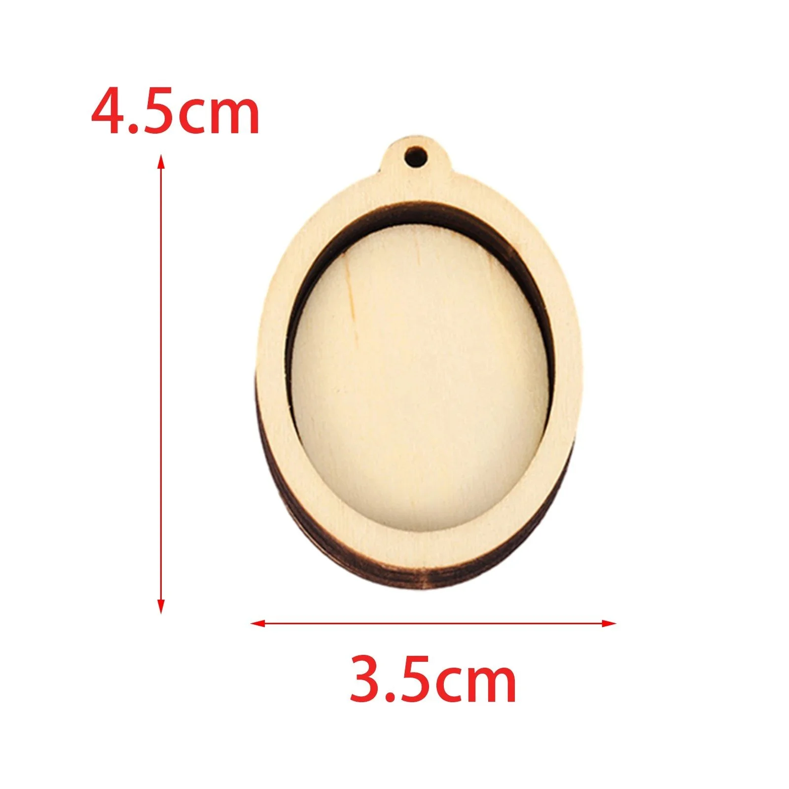 Cerceau miniature en bois ovale