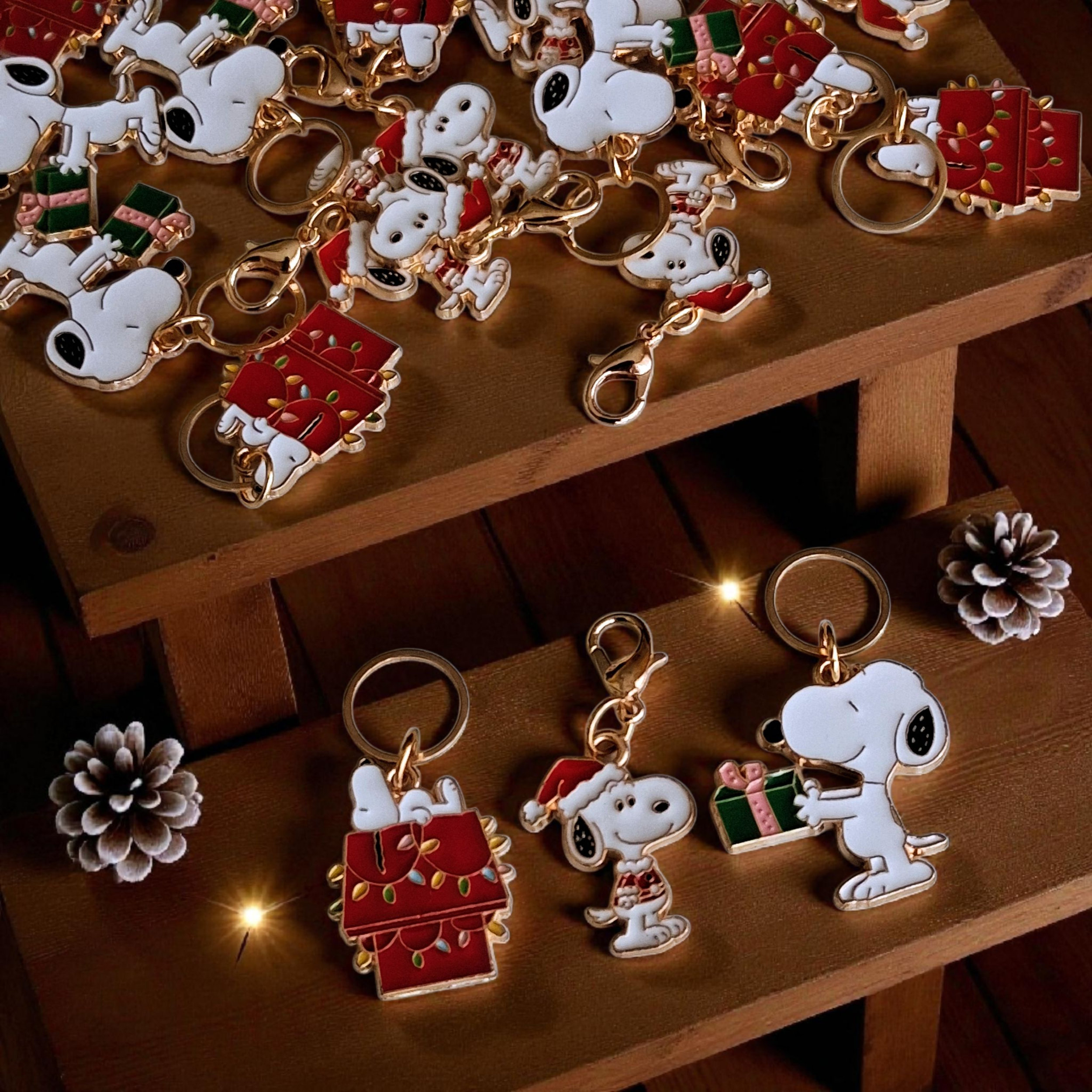 Marqueurs de mailles Peanuts Snoopy Woodstock stitch markers