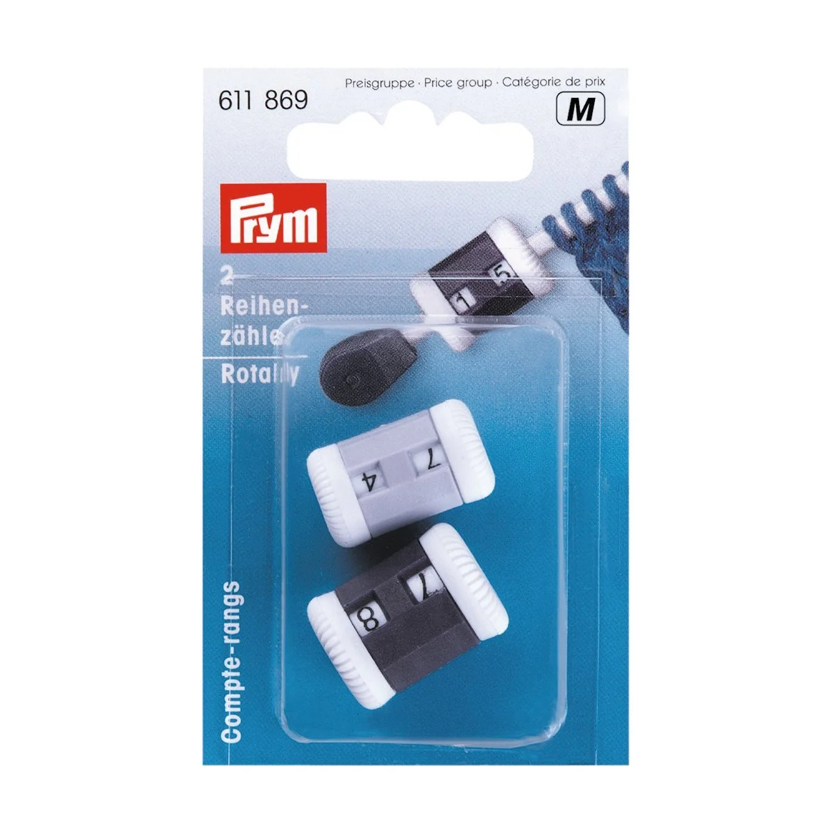 Compteur de rangs pour aiguille Prym