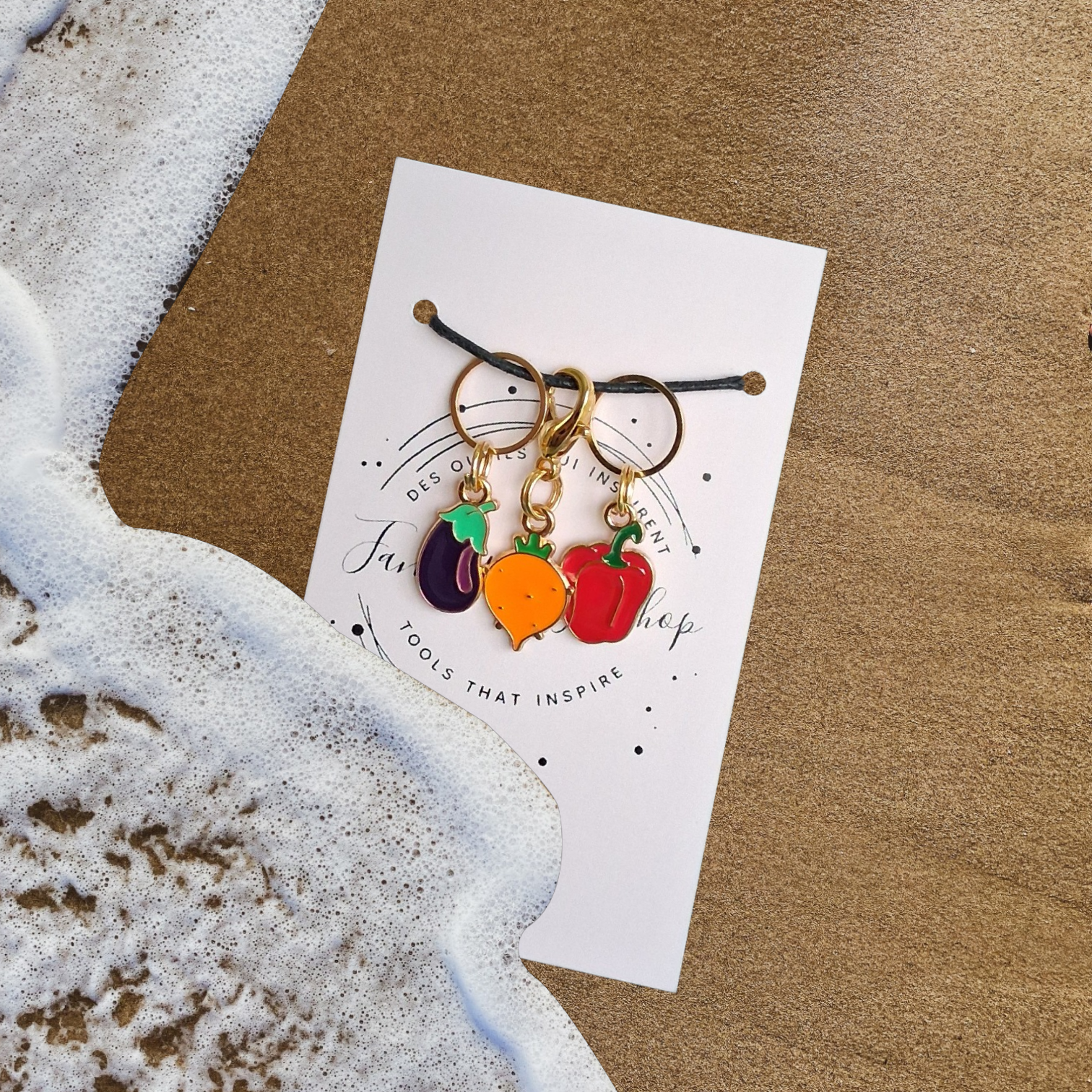 Marqueurs de mailles légumes