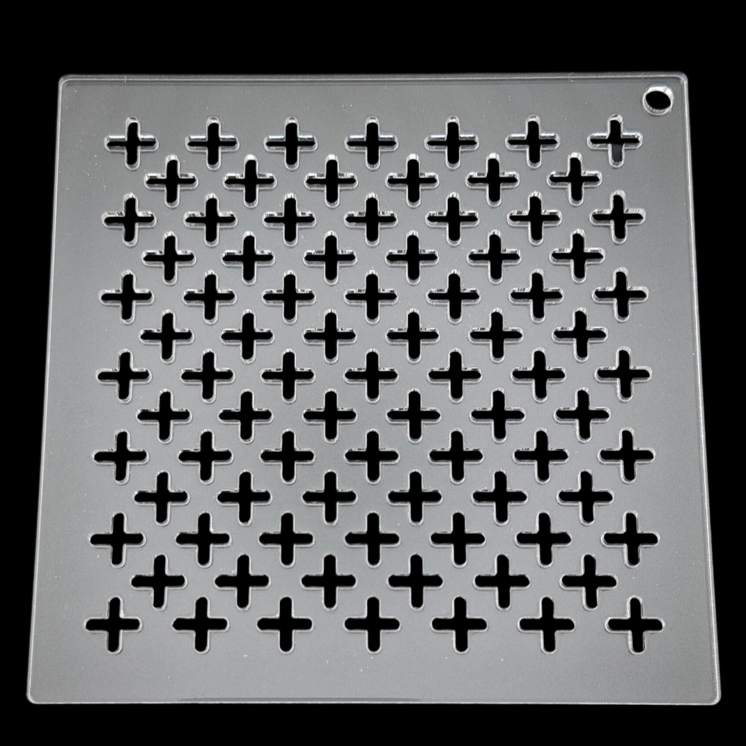 Stencils à Sashiko - Acrylique