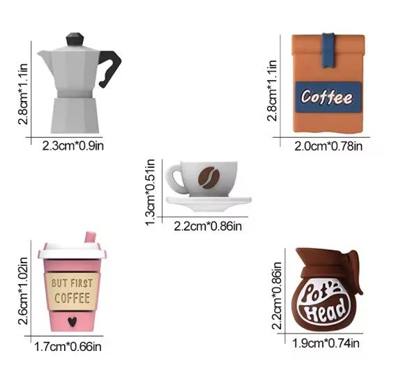 Embouts protecteurs en silicone pour aiguilles à tricoter café