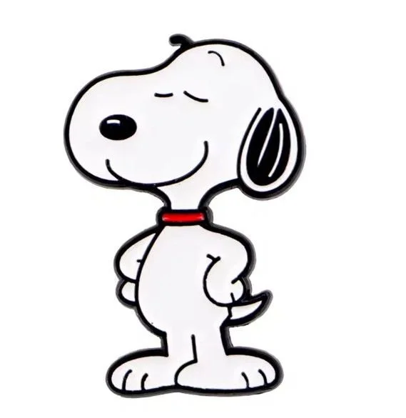Épinglette émaillée Snoopy fier