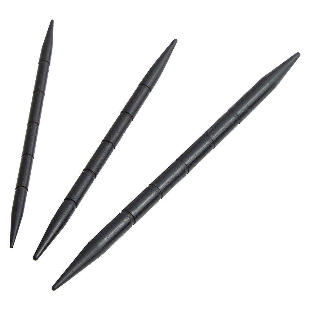 Aiguilles à torsades en ébène Lantern Moon cable needles