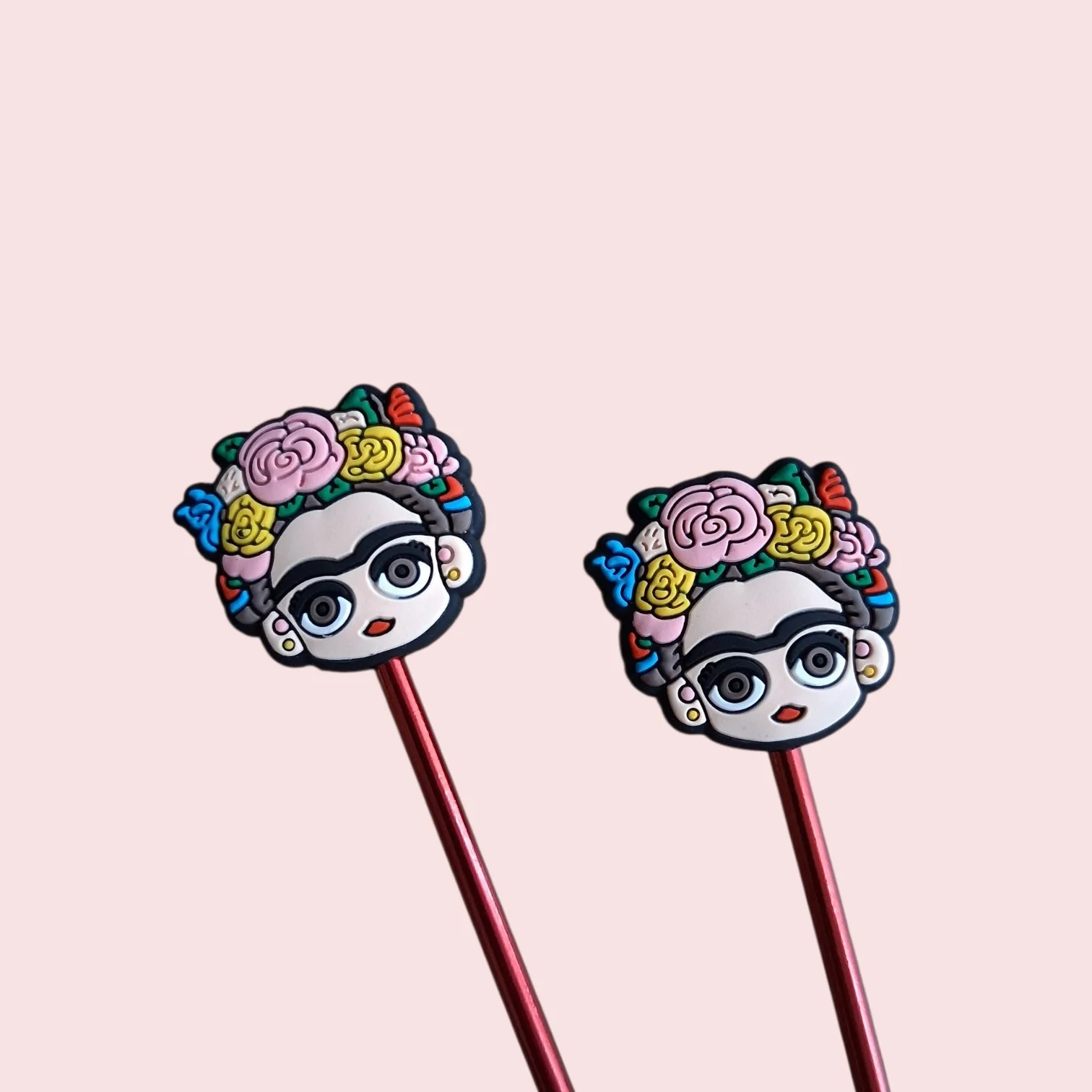 Embouts en silicone pour aiguilles à tricoter Frida