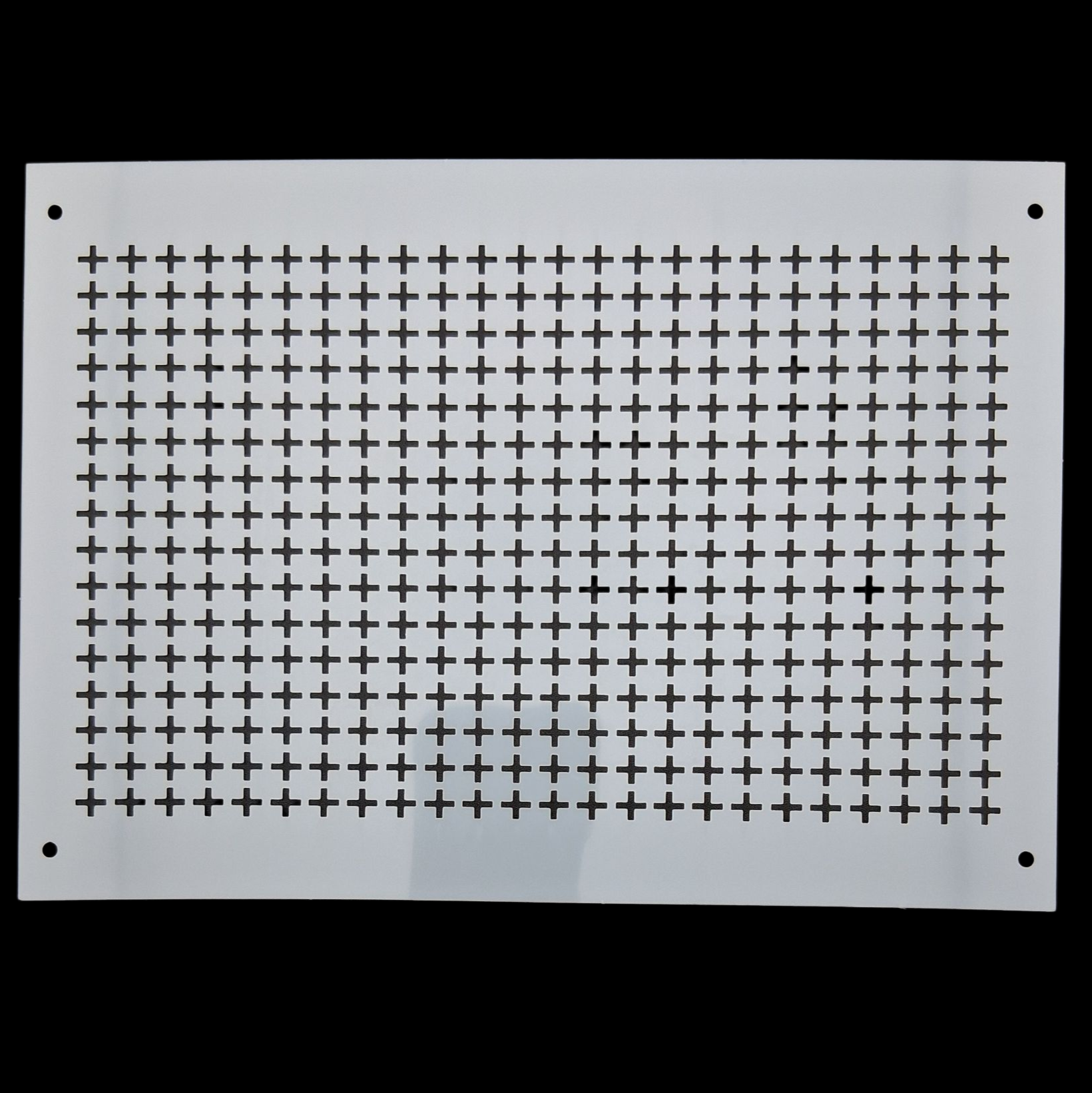 Pochoir en plastique rectangle à sashiko  plastic stencil