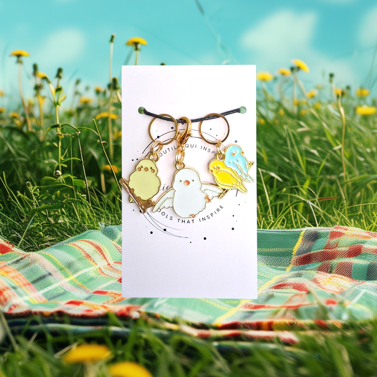 Marqueurs de mailles oiseaux