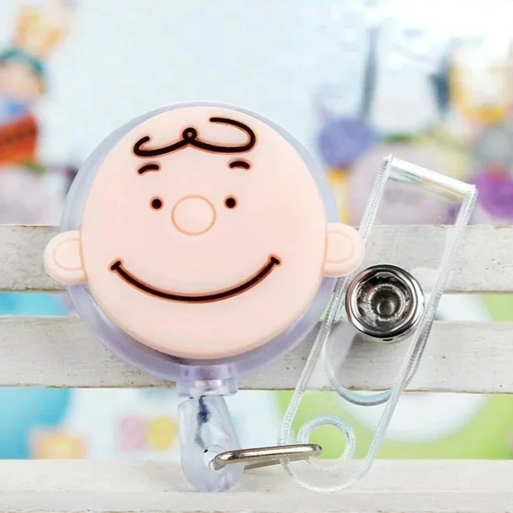 Porte-badge rétractable Charlie Brown Peanuts retractable badge holder