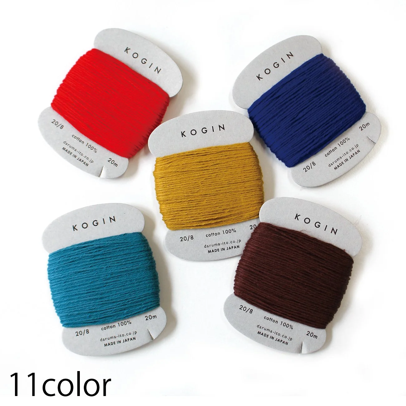 Fil à broder Kogin Daruma embroidery thread