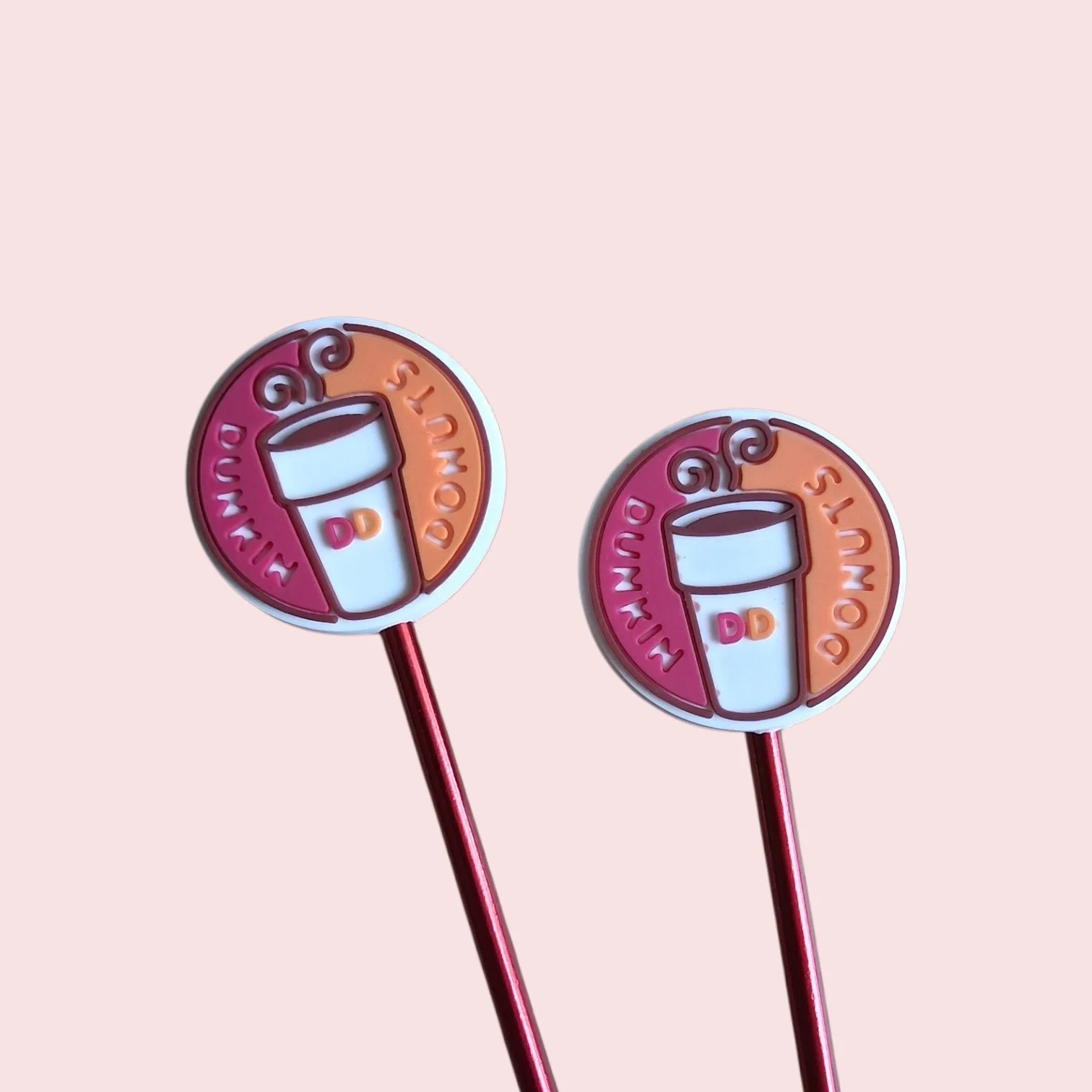 Embouts en silicone pour aiguilles à tricoter Dunkin Donuts