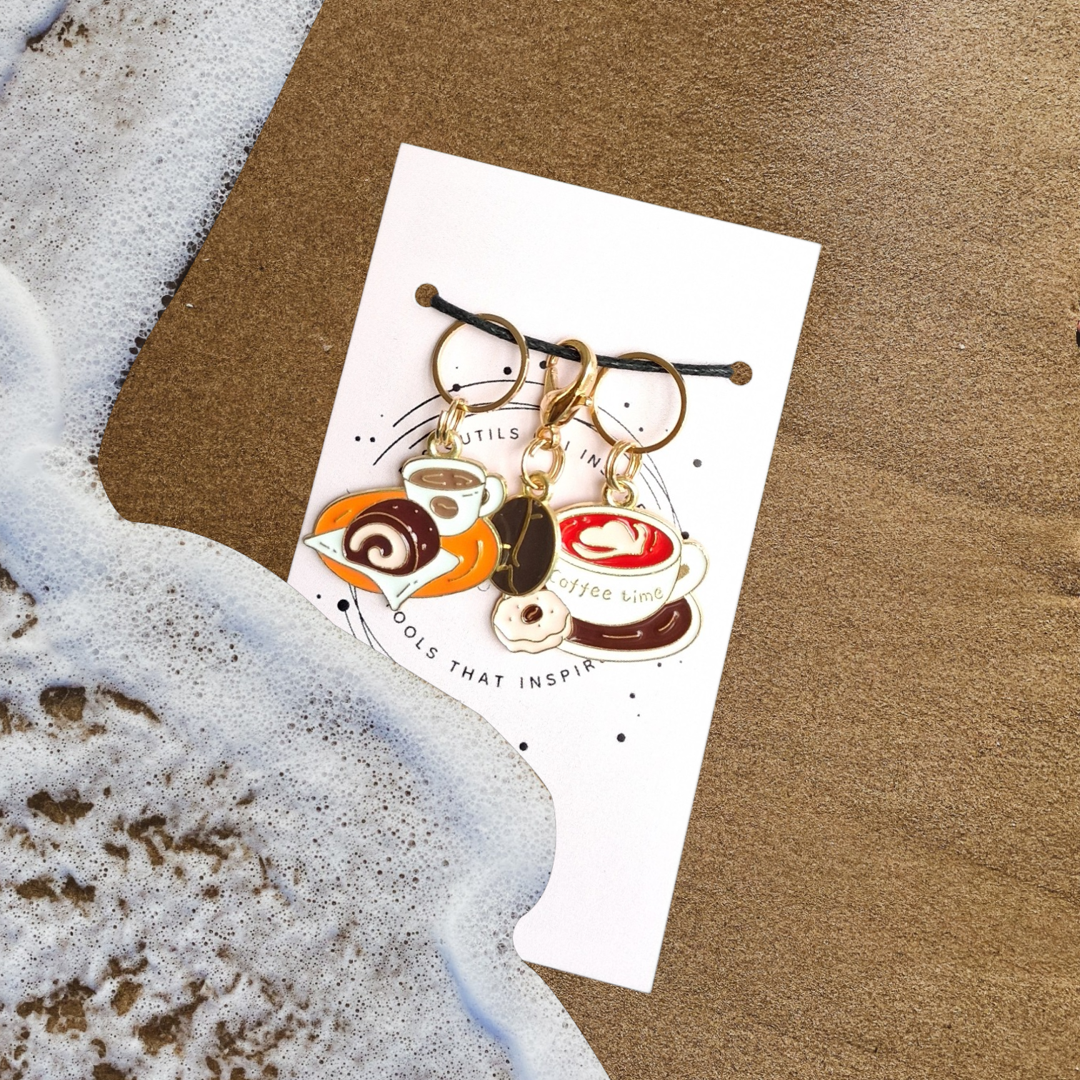 Marqueurs de mailles café