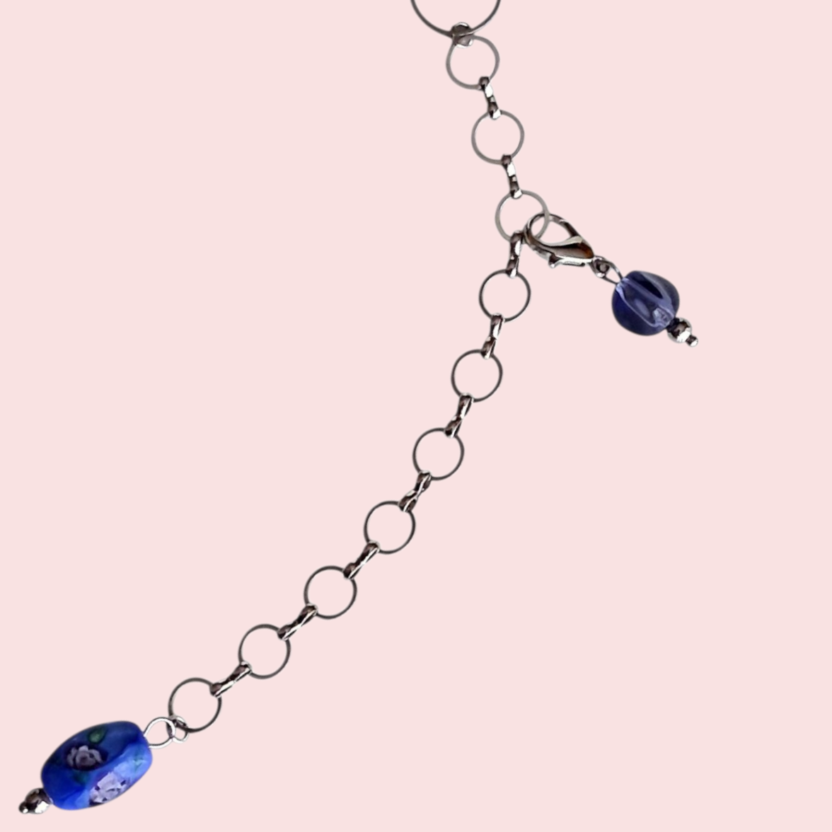 Compteur de rangs upcyclé - Argent