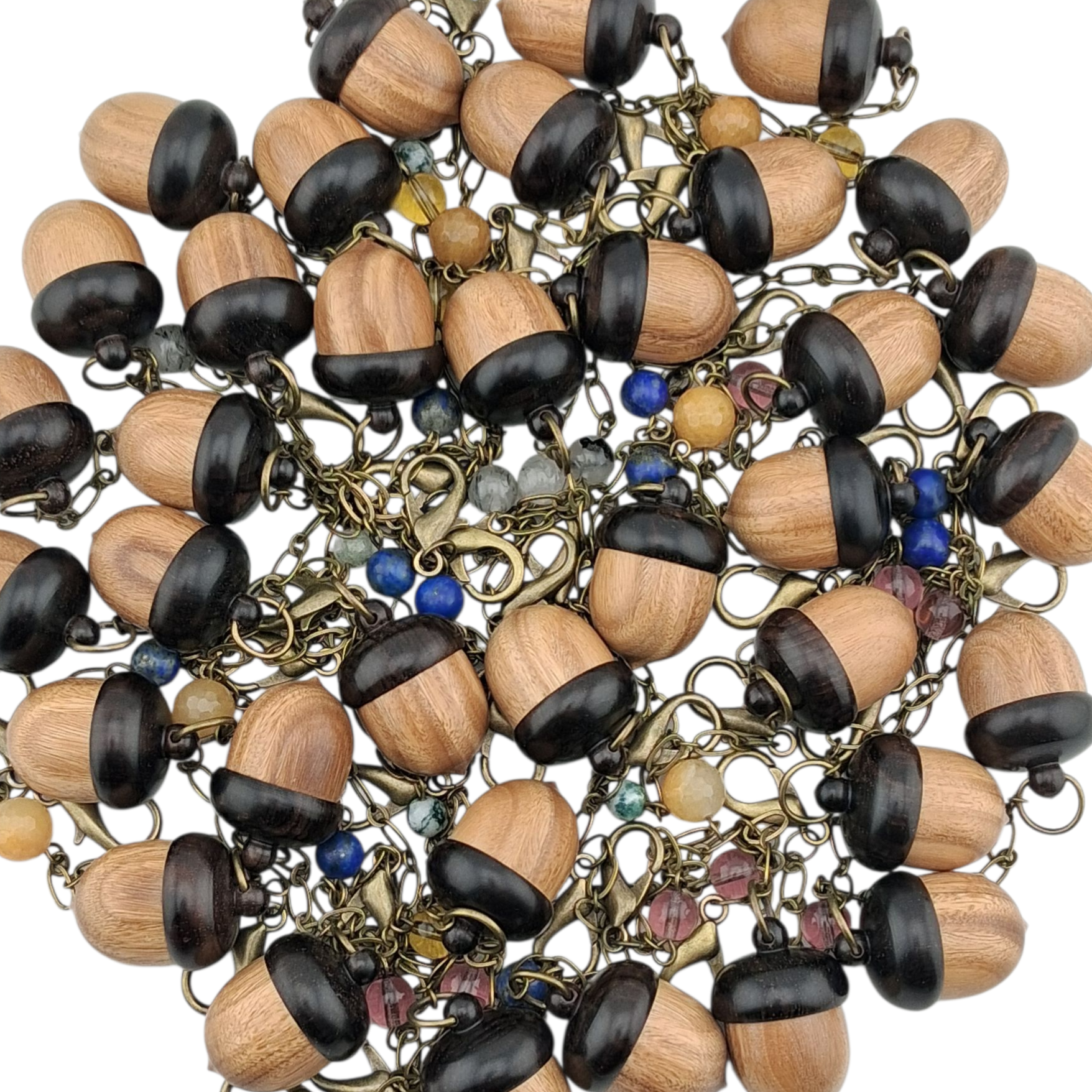 Breloque pour sac à projet - Bois de santal vert (green sandalwood)