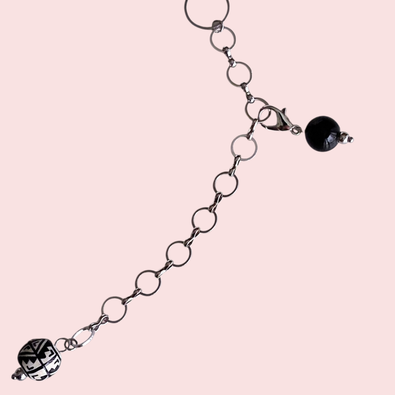 Compteur de rangs upcyclé - Argent