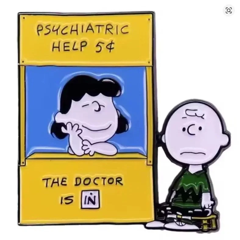 Épinglettes émaillées The Doctor is in Peanuts pin