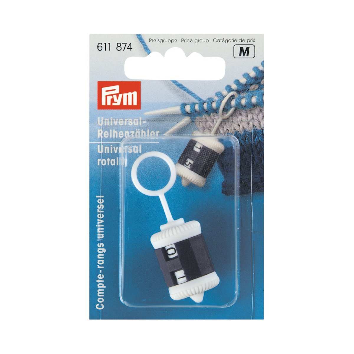 Compteur de rangs universel Prym