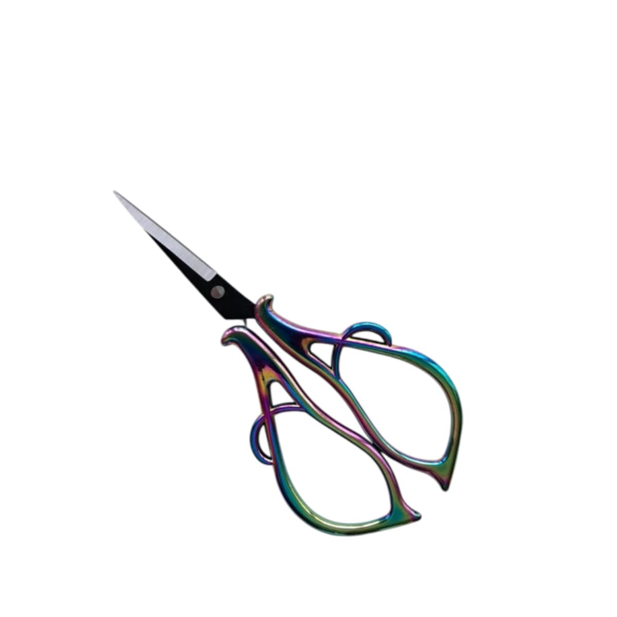 Ciseaux de broderie fantaisie iridescent