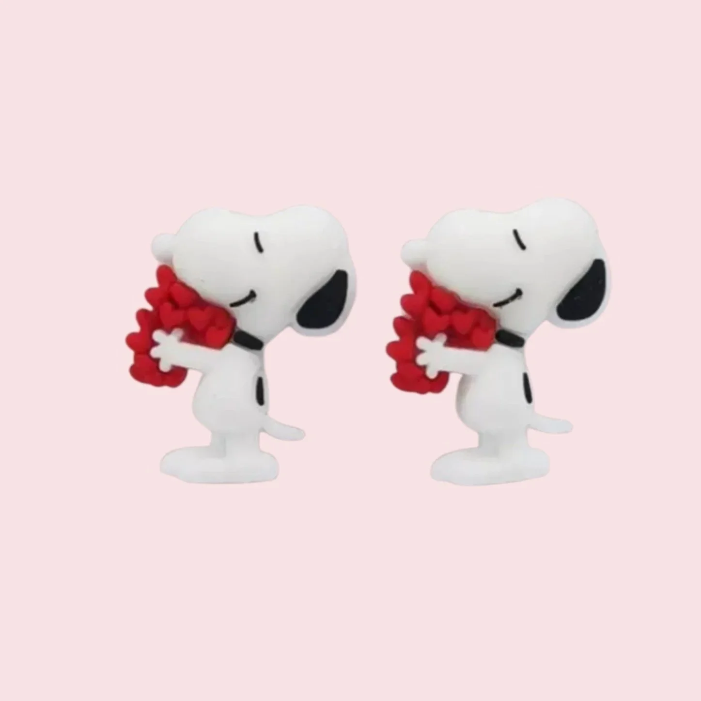 Embouts protecteurs en silicone pour aiguilles à tricoter Snoopy 3D