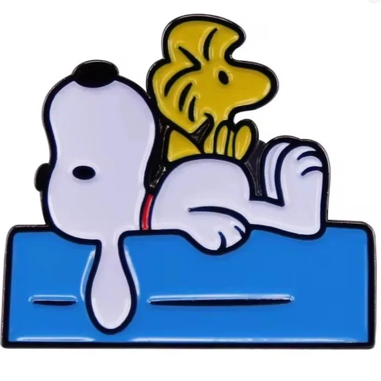 Épinglettes émaillées Snoopy Woodstock Peanuts pin