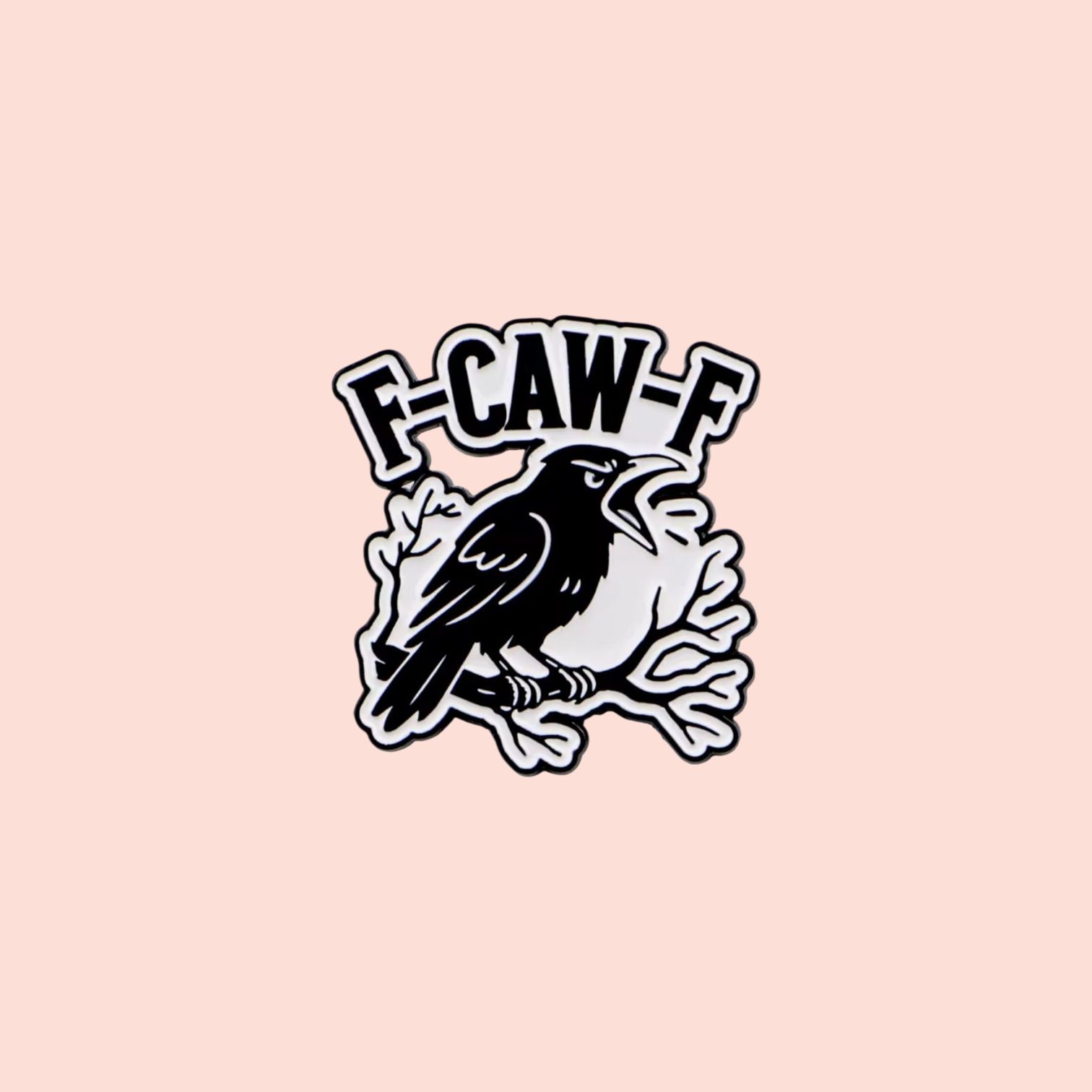 Épinglette émaillée F CAW F