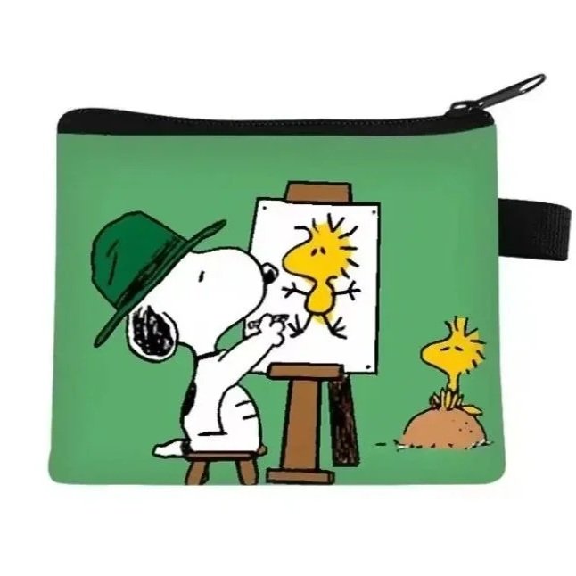 Étui à accessoires peintre Snoopy Peanuts painter notions pouch
