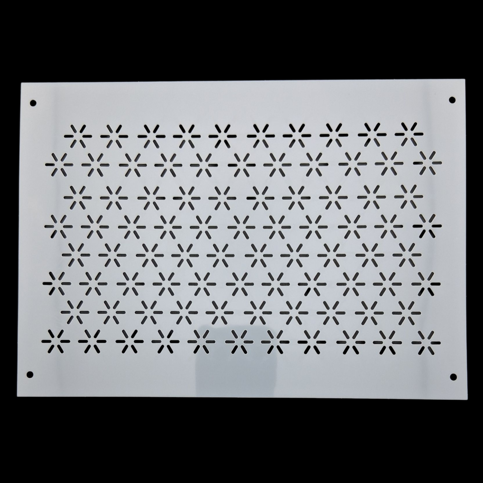 Pochoir en plastique rectangle à sashiko  plastic stencil