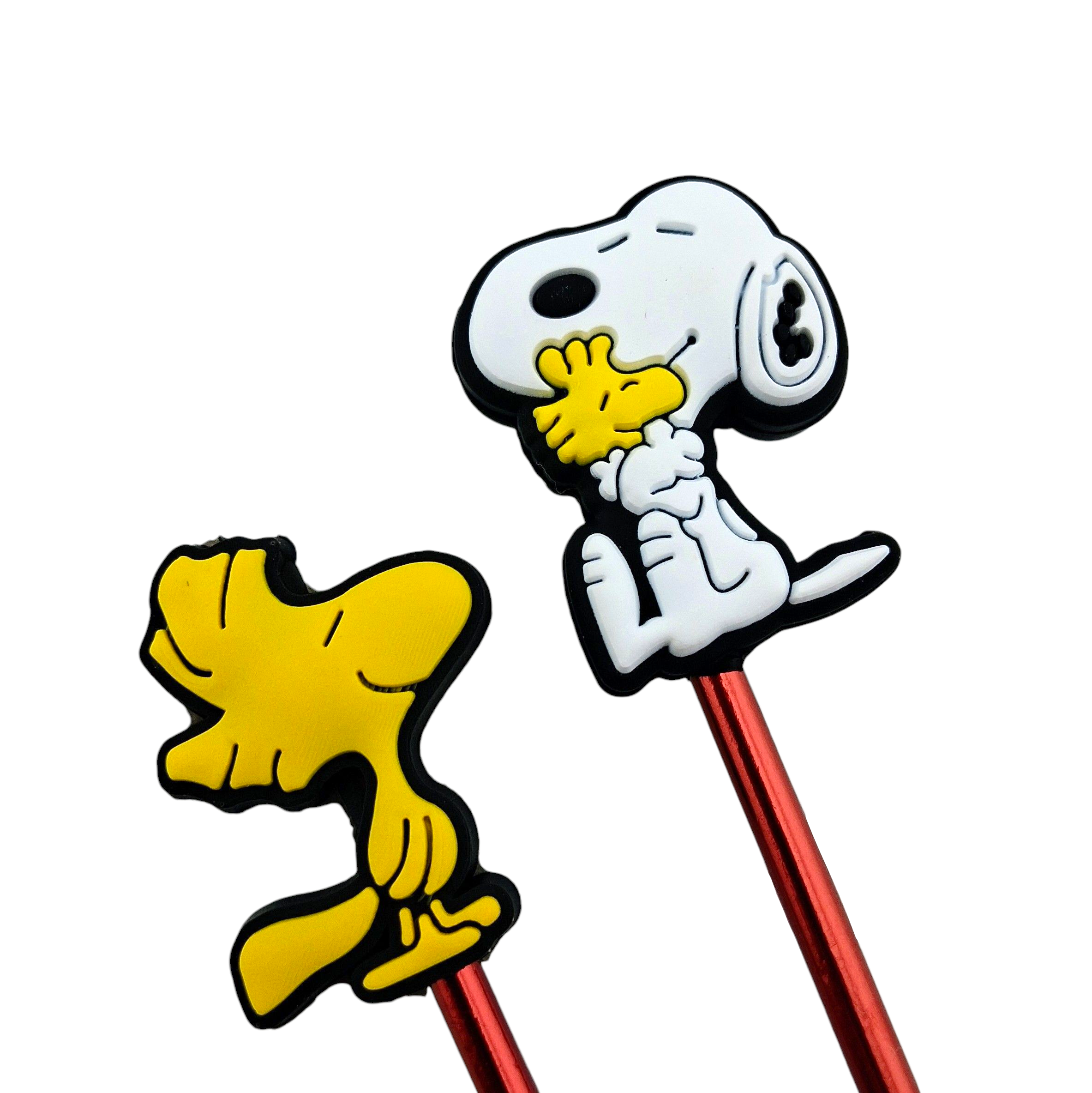 Embouts en silicone pour aiguilles à tricoter Snoopy Woodstock Peanuts knitting needles silicone tips