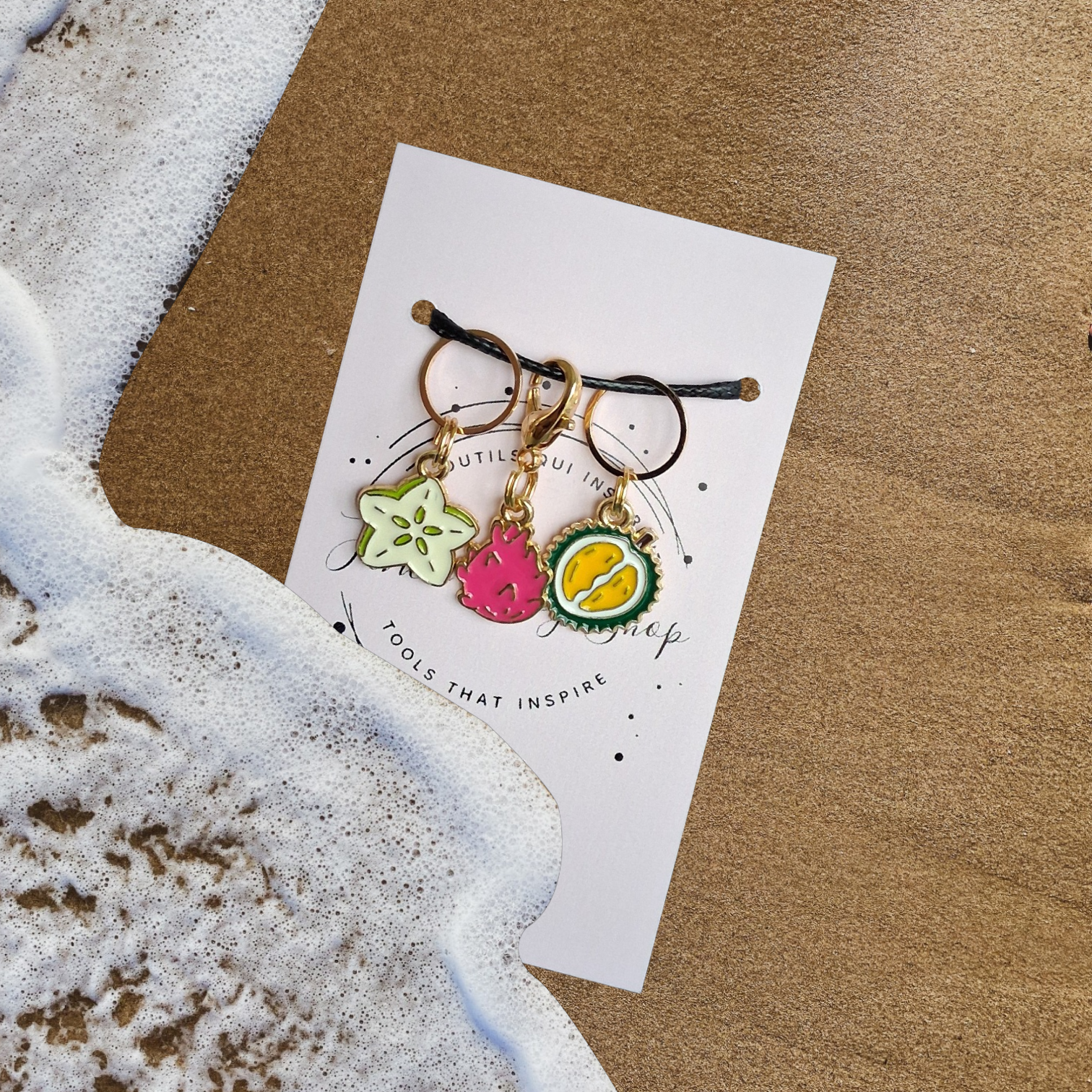 Marqueurs de mailles fruits