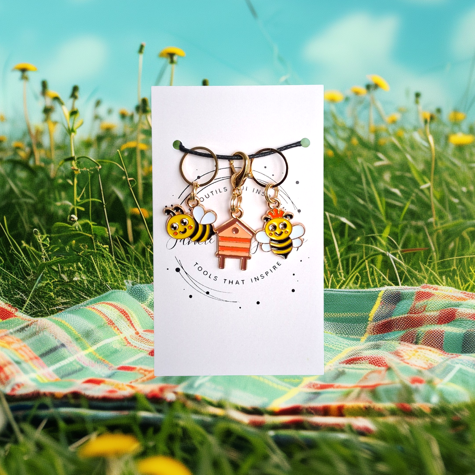 Marqueurs de mailles abeilles