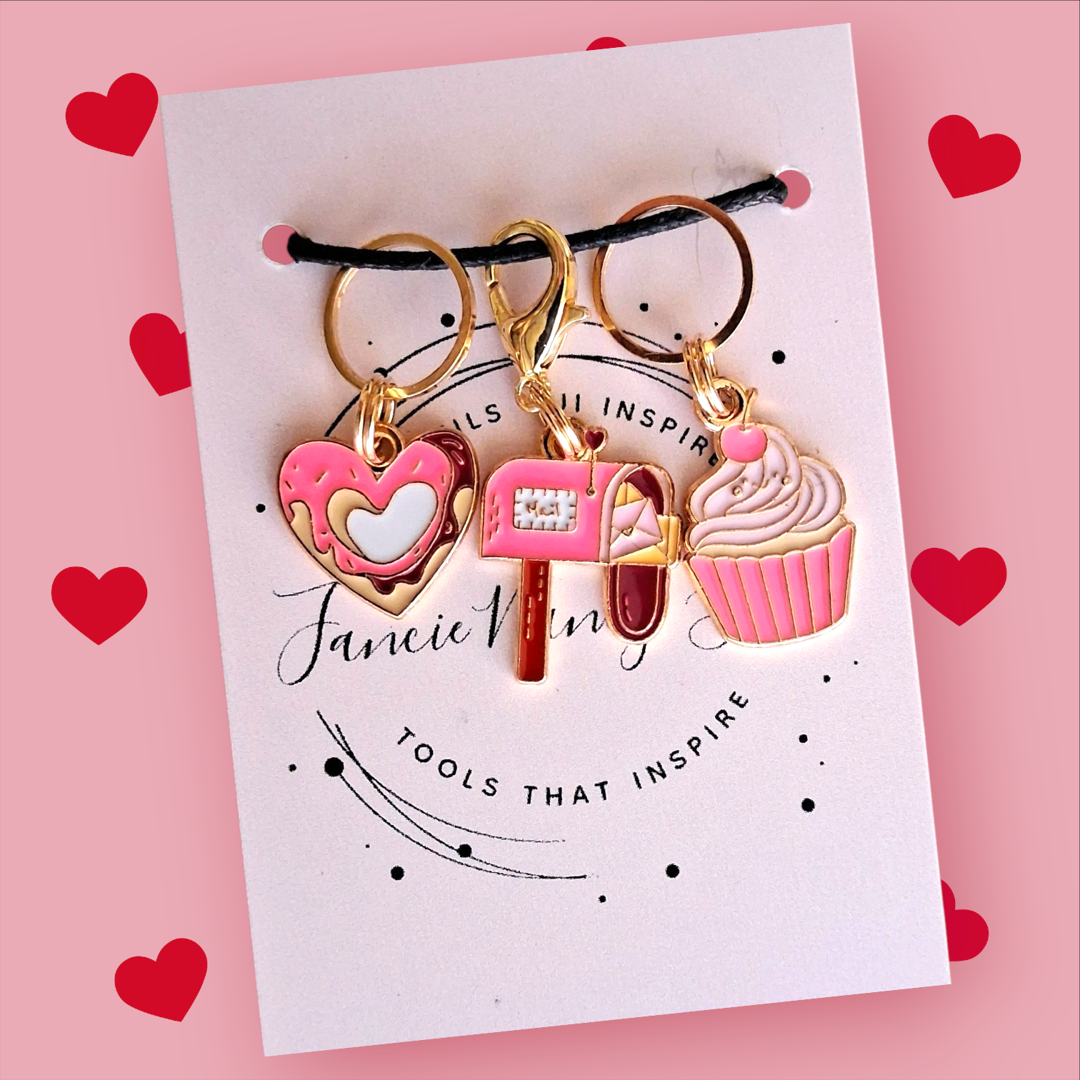 Marqueurs de mailles Saint-Valentin