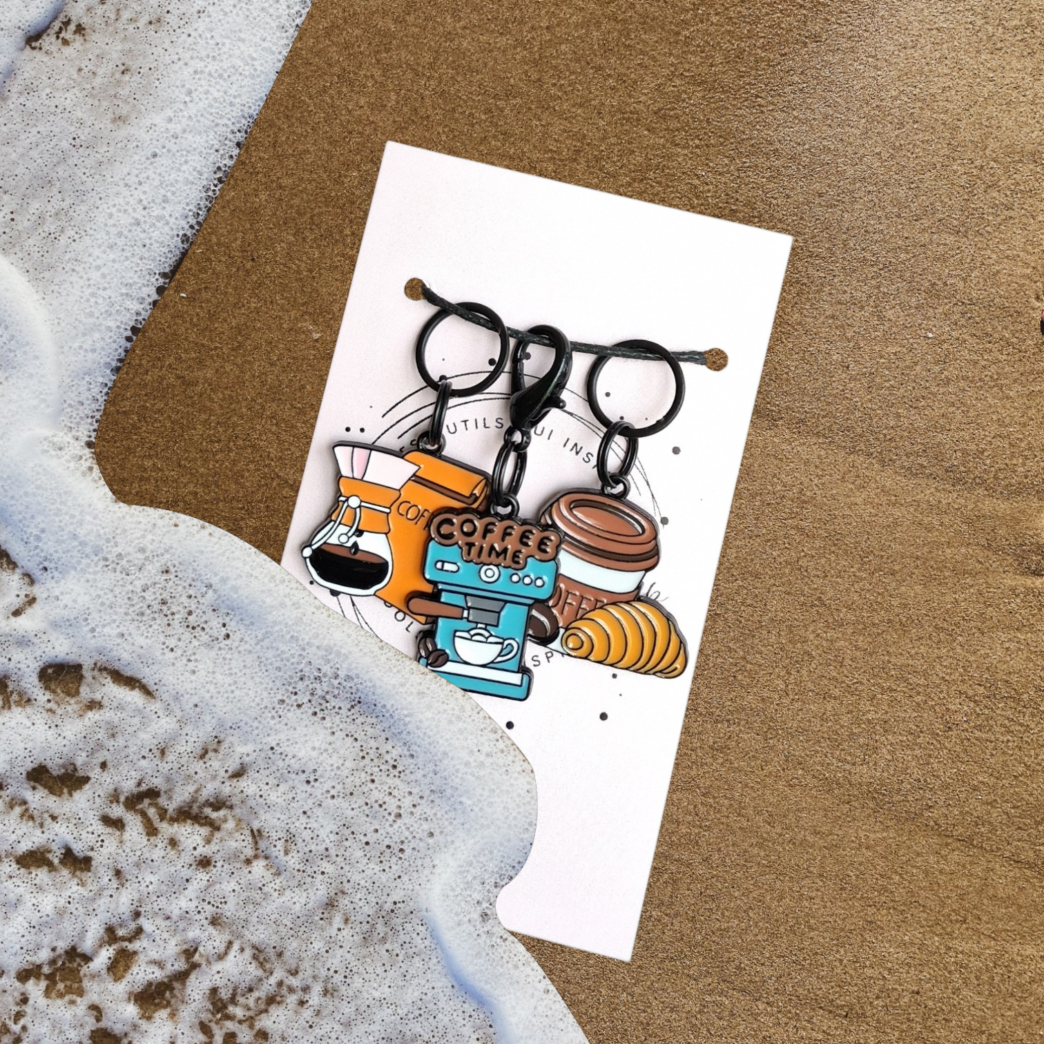 Marqueurs de mailles café