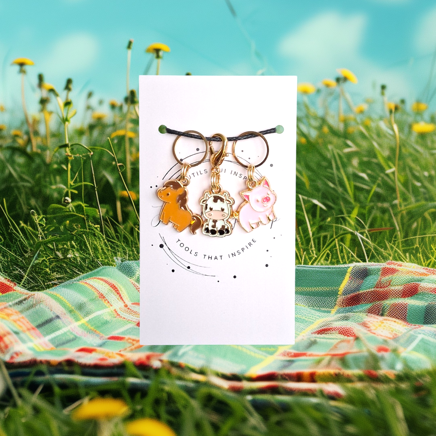 Marqueurs de mailles ferme