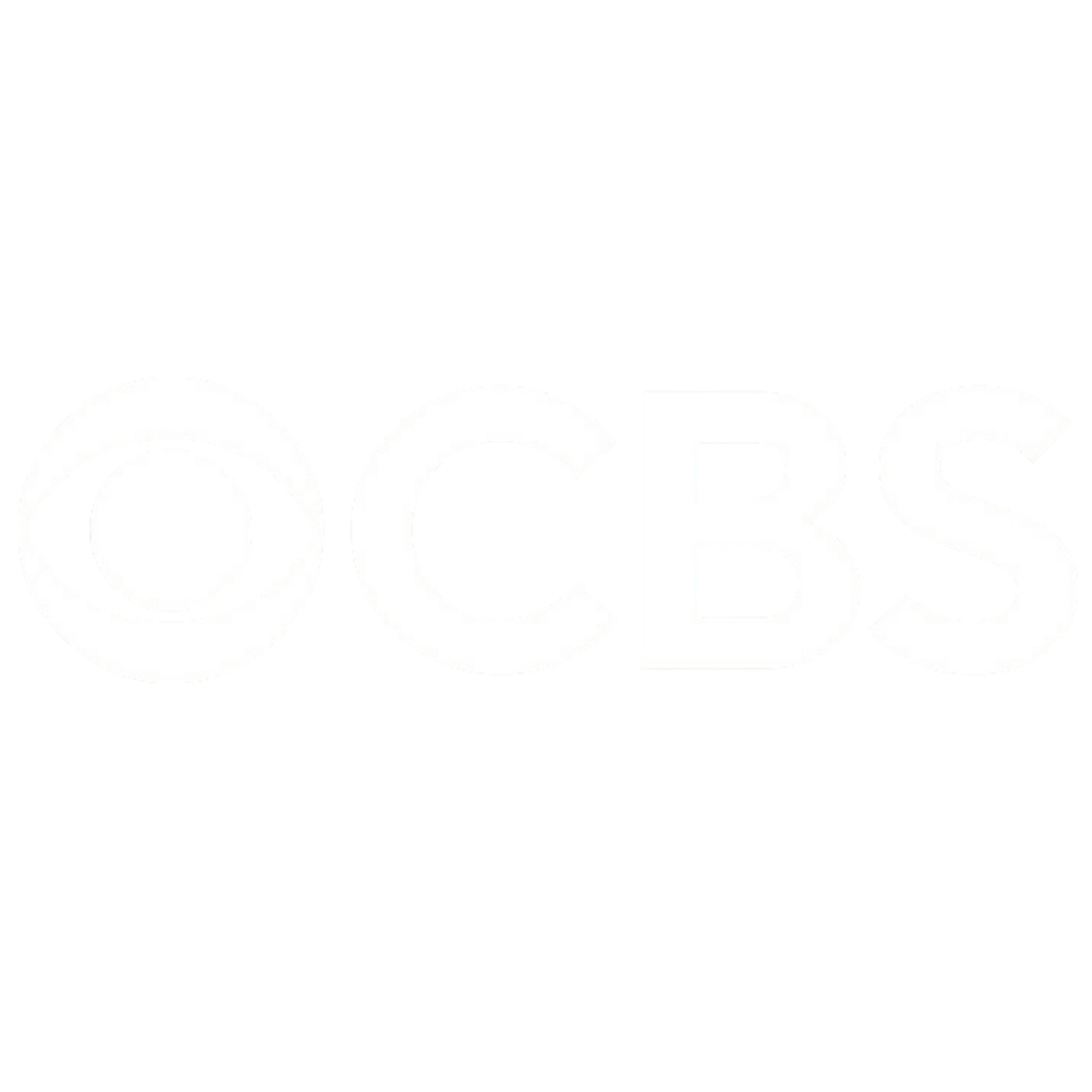 CBS logo with black background and white text.