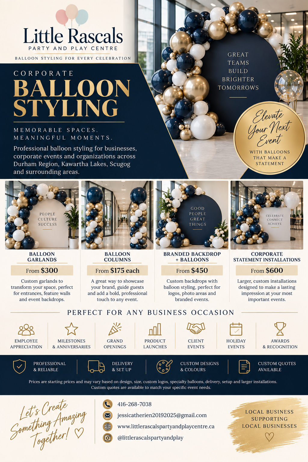 Corporate Balloon Packages