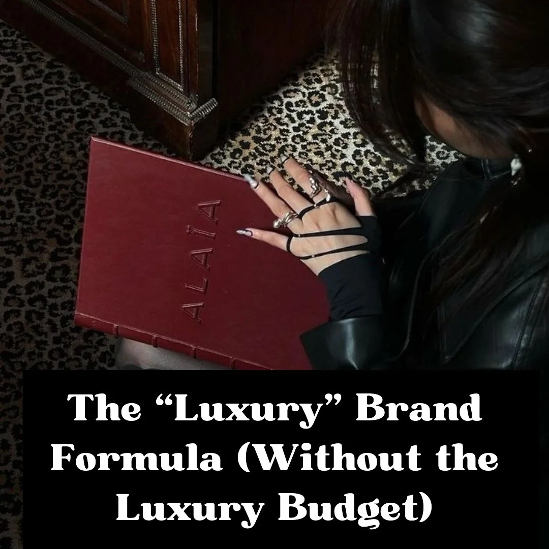 👀 Ever wonder why some brands just look expensive&mdash;even if their prices aren&rsquo;t? That&rsquo;s the power of perceived value. Here&rsquo;s how to make your brand look high-end (without blowing the budget):

💎 Flawless Branding: A cohesive c