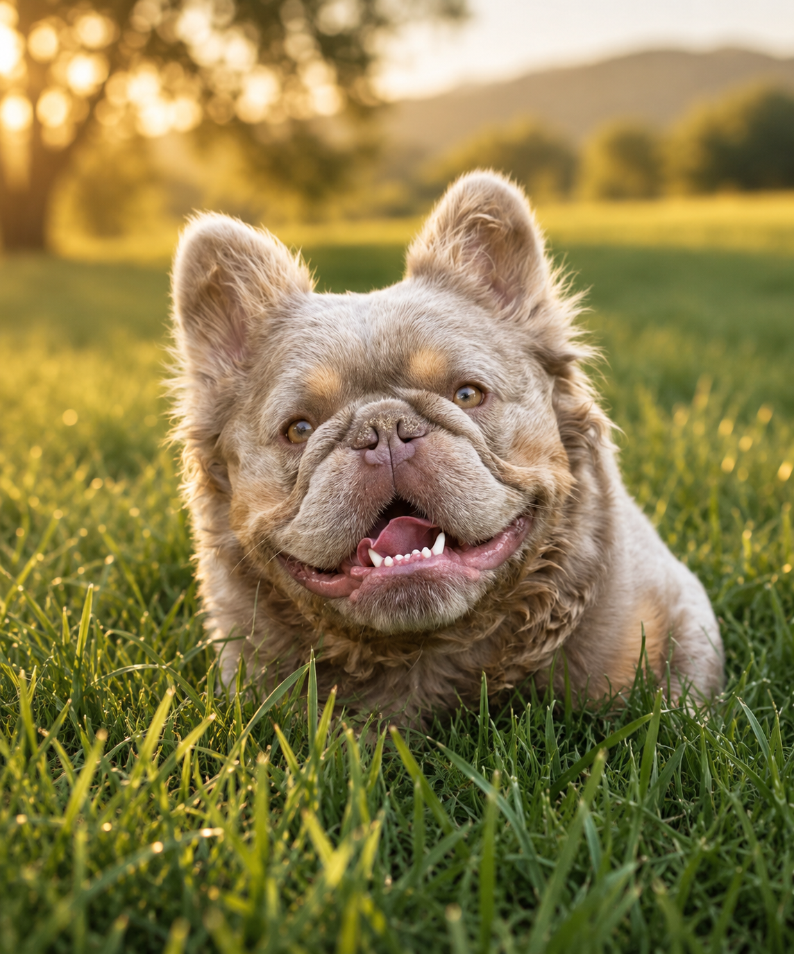 Playful French Bulldog puppy enjoying outdoor time.png