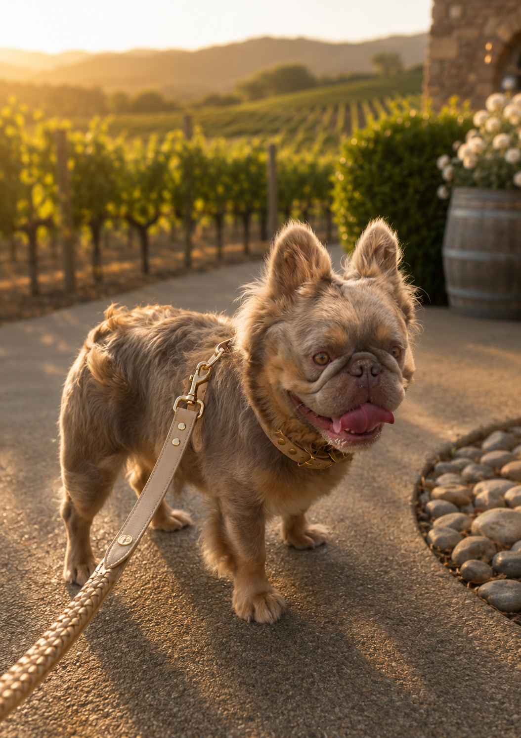 French Bulldog puppy raised with children.png