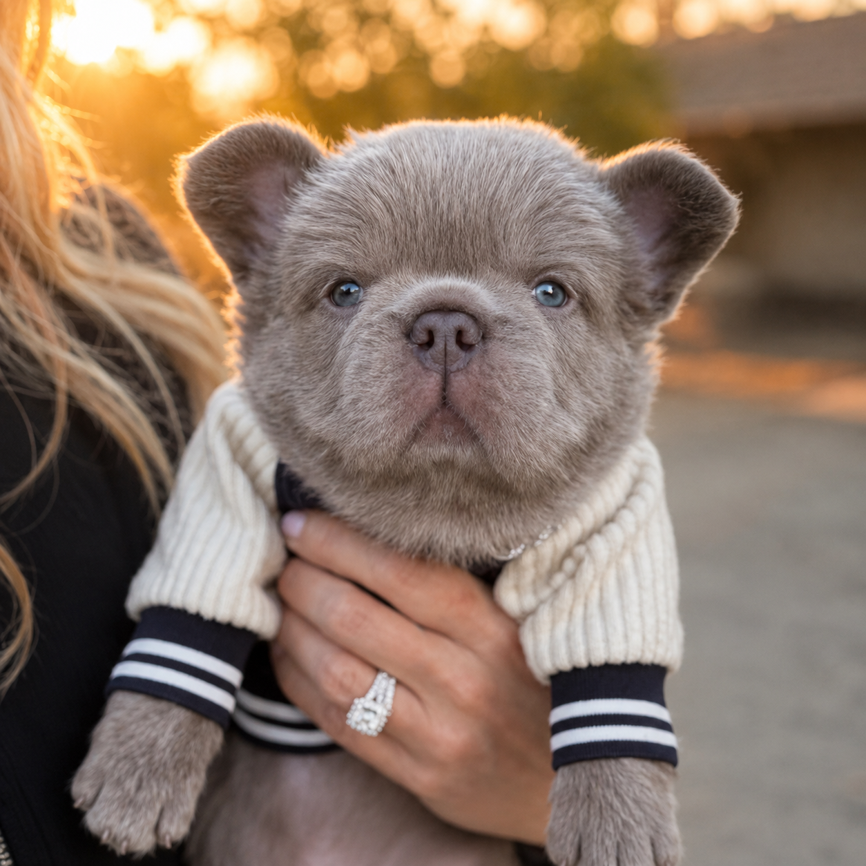 Beautifully bred Fluffy French Bulldog puppy in Napa Valley.png