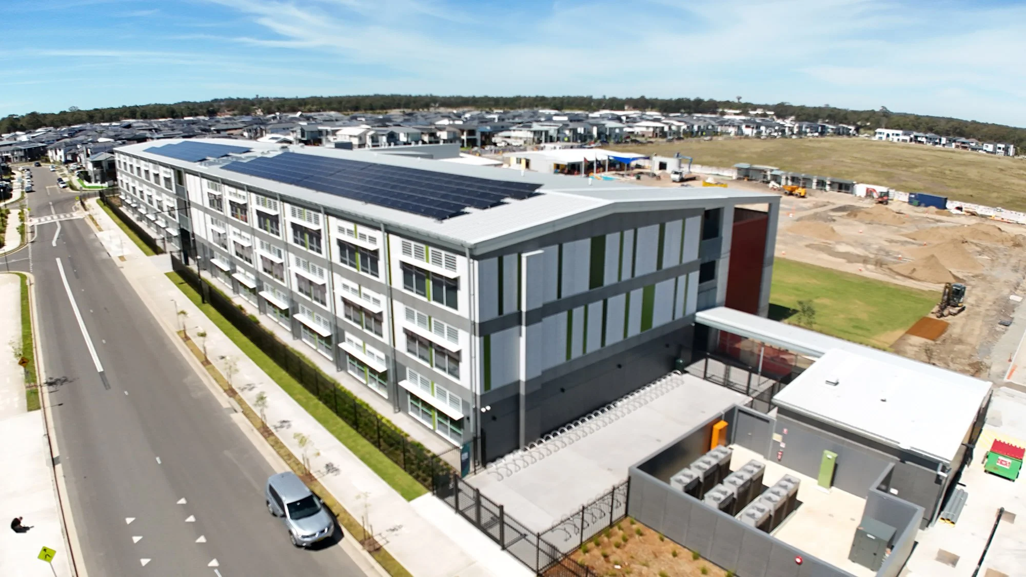 Drone photography of school building location Nirimba photo by altitude cinema