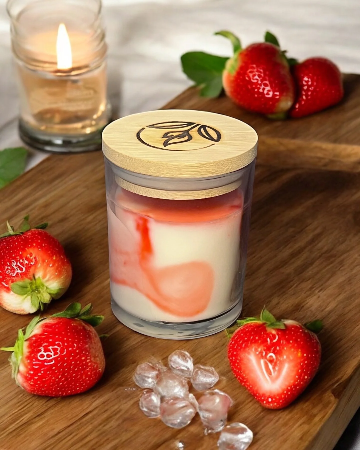 New scent drop!!! Summer’s sweetest craving, served in a jar. Ripe strawberries swirl into whipped vanilla, accented with just a drizzle of agave - natural, creamy, and golden, like dessert on a cool afternoon.
@plantcandle_co 
#smallbusiness