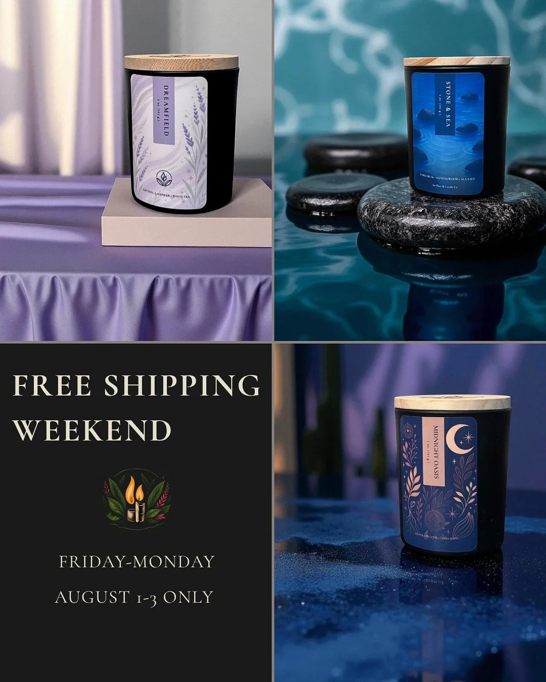Buy 2 hand-crafted candles, we’ll cover shipping. 
Made in small batches. Limited availability. 
Support a local creator π @plantcandle_co 
-
#smallbusiness #natural #artist #foryou #climate #michigan #natureaesthetic #thrift #shopsmall #self