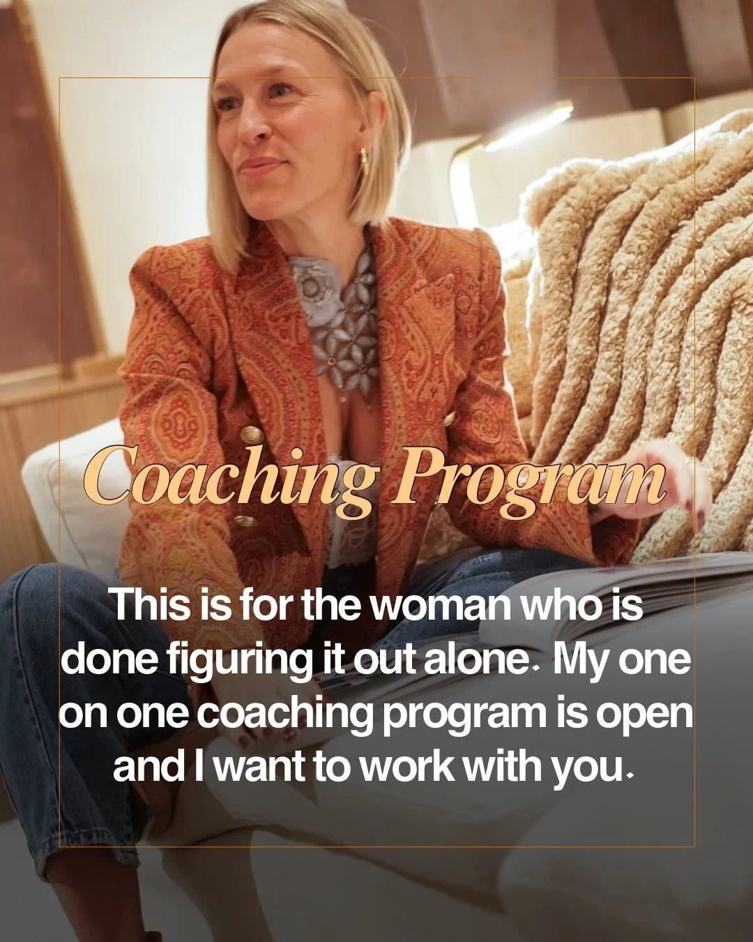 This is for the woman who is done figuring it out alone.

She is smart. She is successful. And she has been at war with herself for years. Trying to think her way out of something that lives in her body. Trying harder. Doing more. Getting nowhere.

T