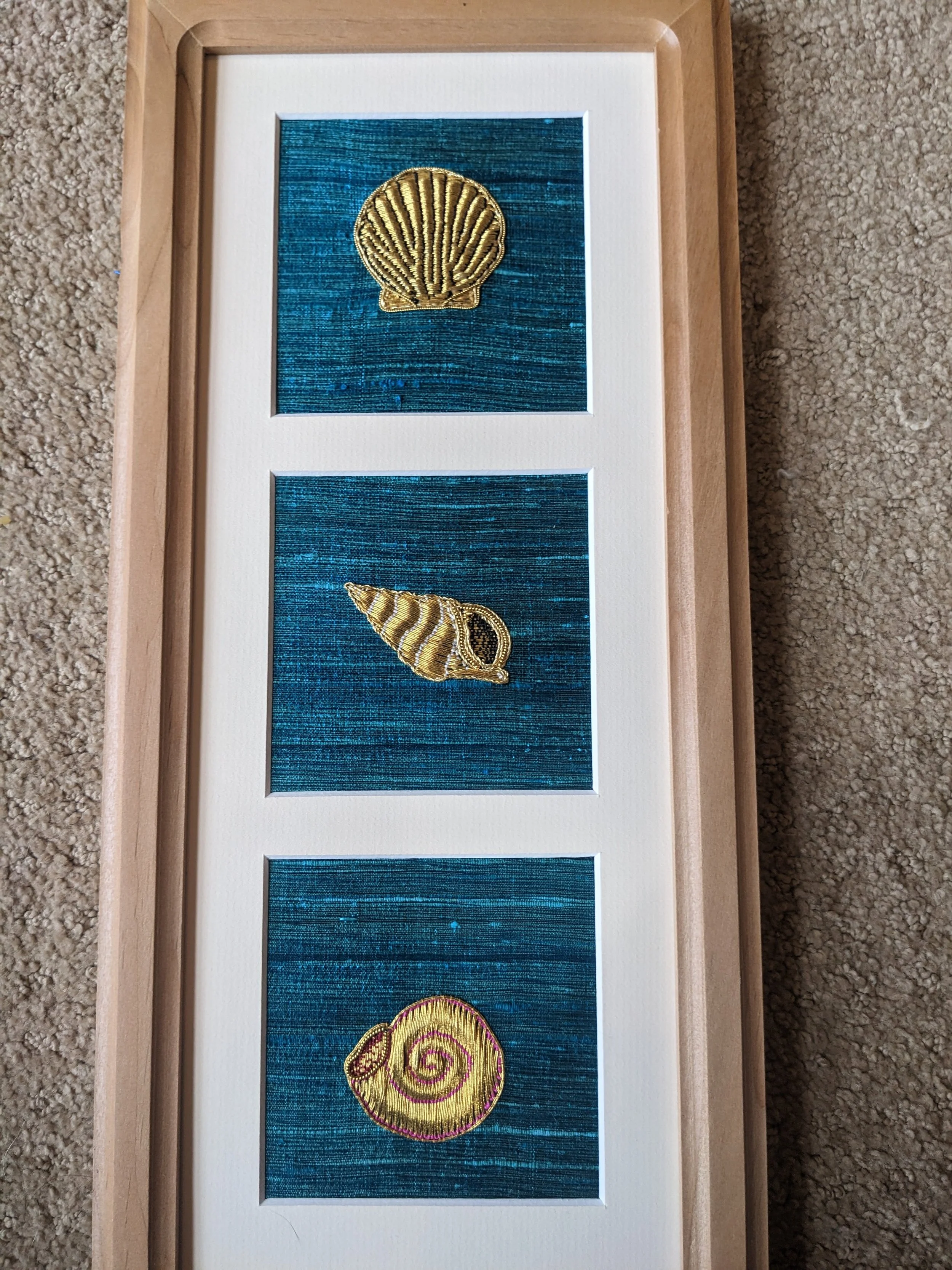 Seashell Tryptich